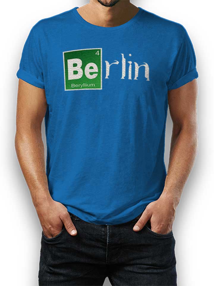Berlin T-Shirt blu-royal L