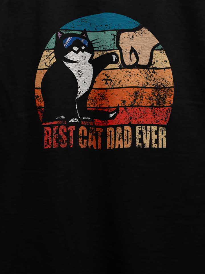 best-cat-dad-ever-02-t-shirt schwarz 4