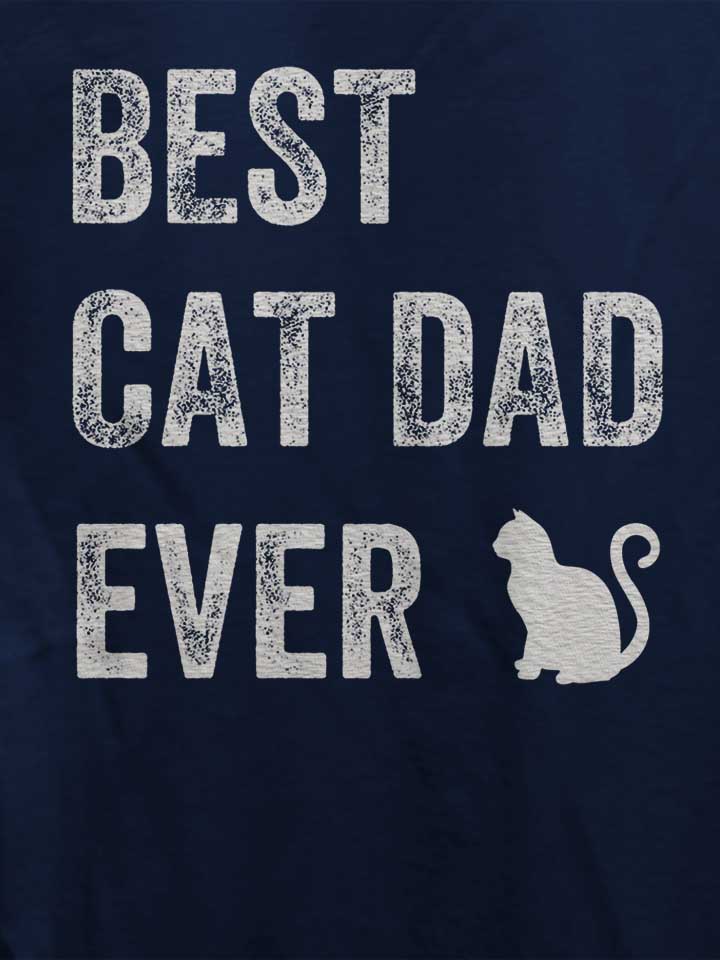 best-cat-dad-ever-damen-t-shirt dunkelblau 4