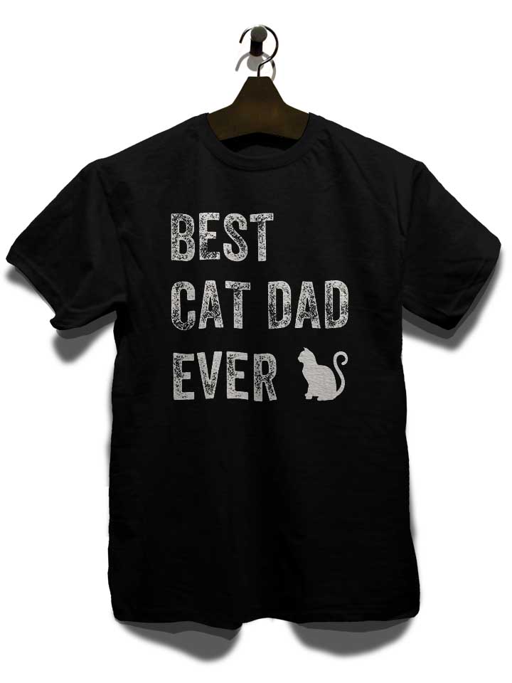 best-cat-dad-ever-t-shirt schwarz 3
