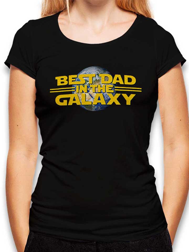 best-dad-in-the-galaxy-02-damen-t-shirt schwarz 1