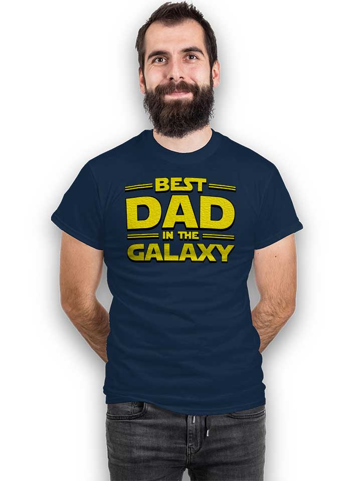 best-dad-in-the-galaxy-t-shirt dunkelblau 2