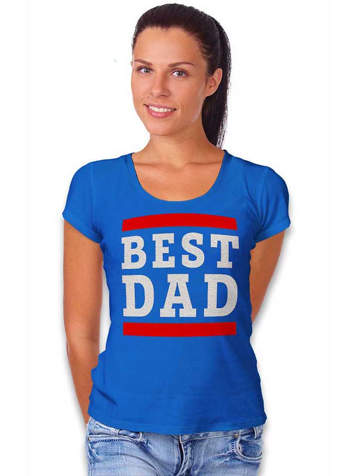 best-dad-damen-t-shirt royal 2