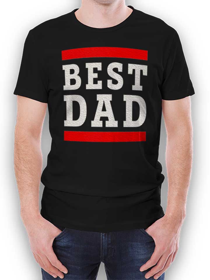 Best Dad T-Shirt schwarz L