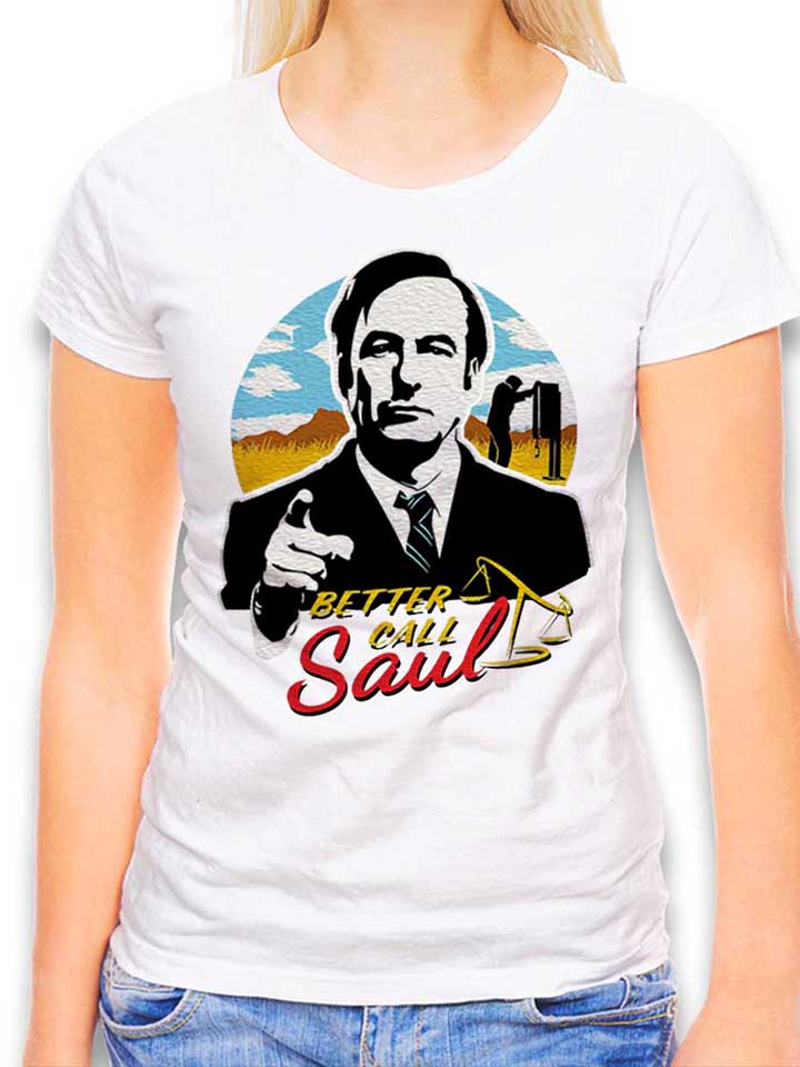 Better Call Saul Desert Damen T-Shirt weiss L