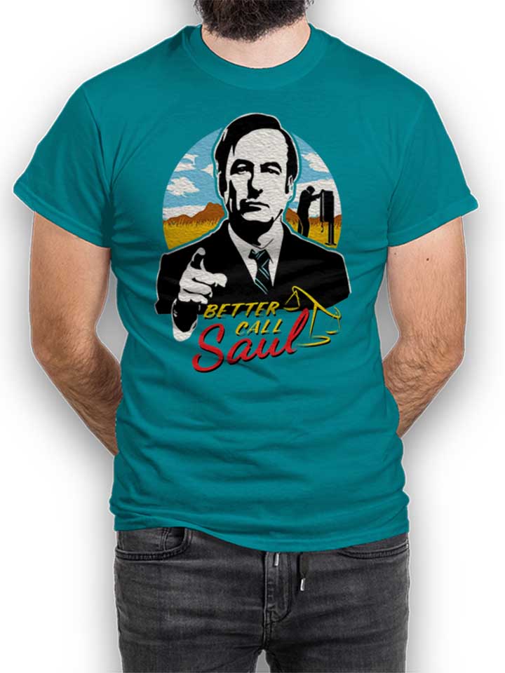 Better Call Saul Desert T-Shirt tuerkis L