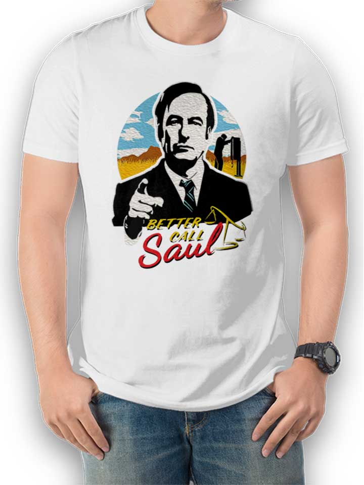 Better Call Saul Desert T-Shirt weiss L