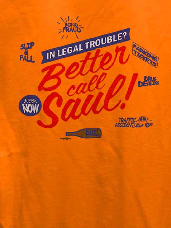 better-call-saul-damen-t-shirt orange 4