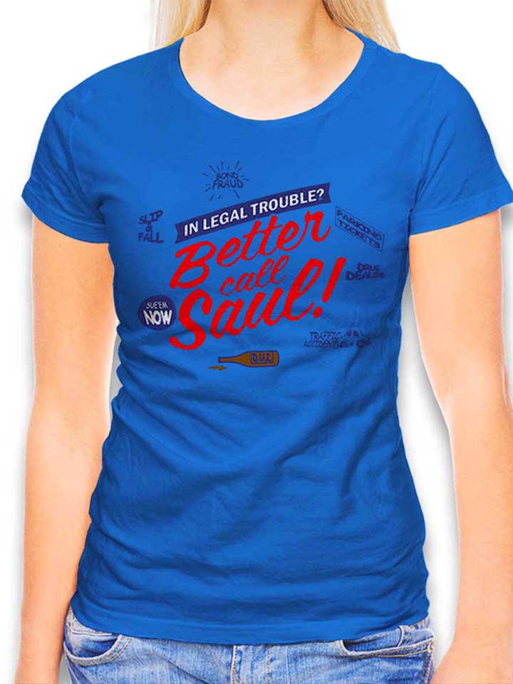 Better Call Saul Damen T-Shirt royal L