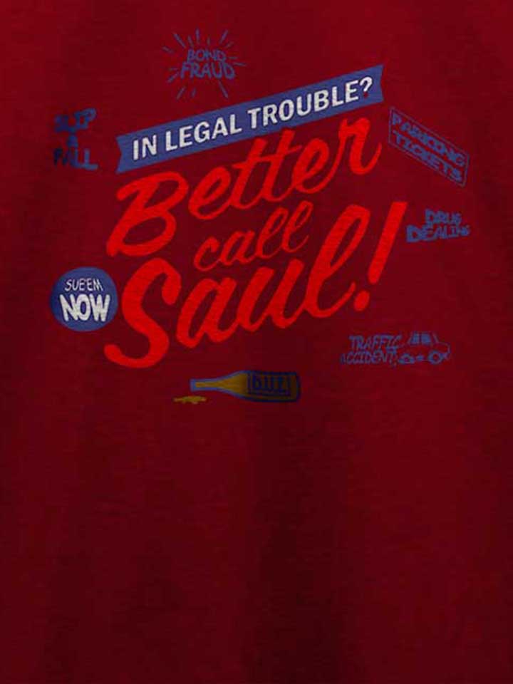 better-call-saul-t-shirt bordeaux 4