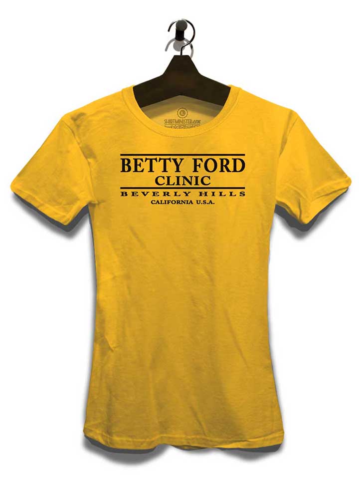 betty-ford-clinic-black-damen-t-shirt gelb 3