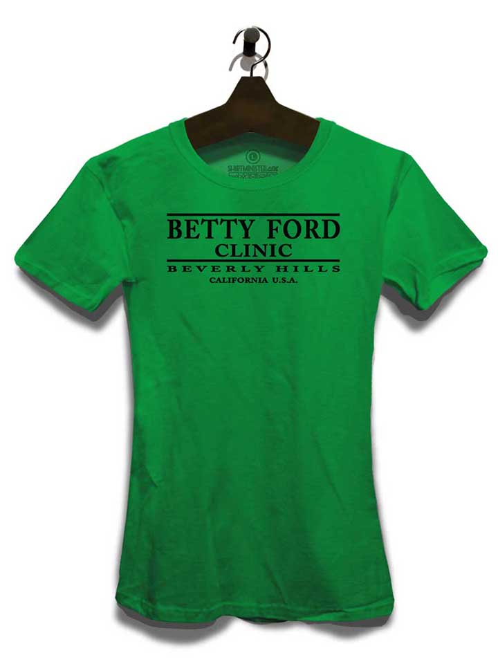betty-ford-clinic-black-damen-t-shirt gruen 3
