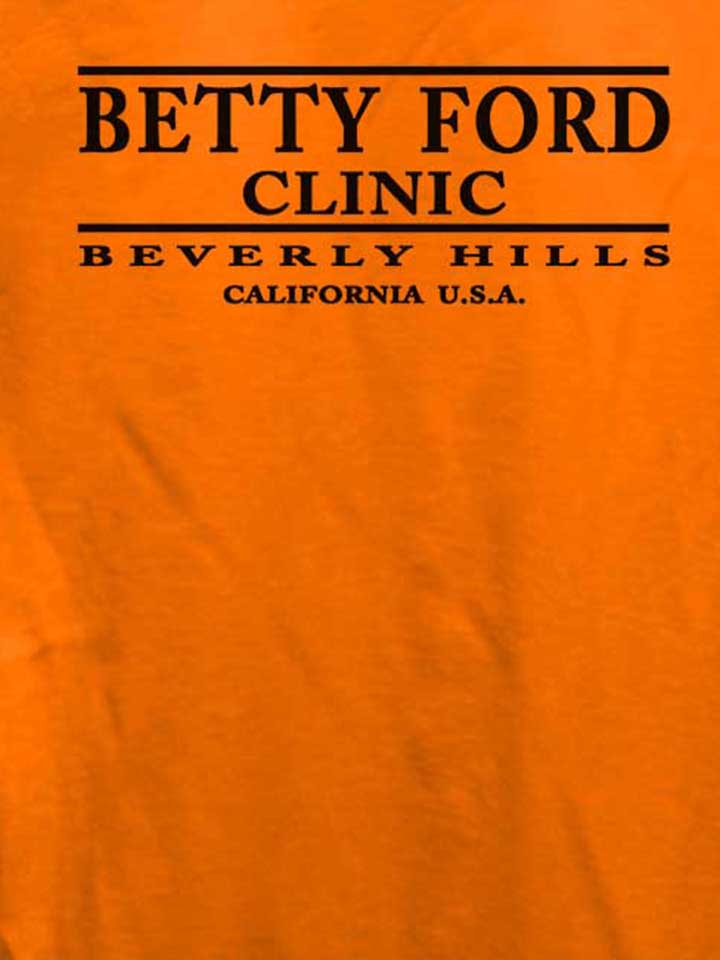 betty-ford-clinic-black-damen-t-shirt orange 4