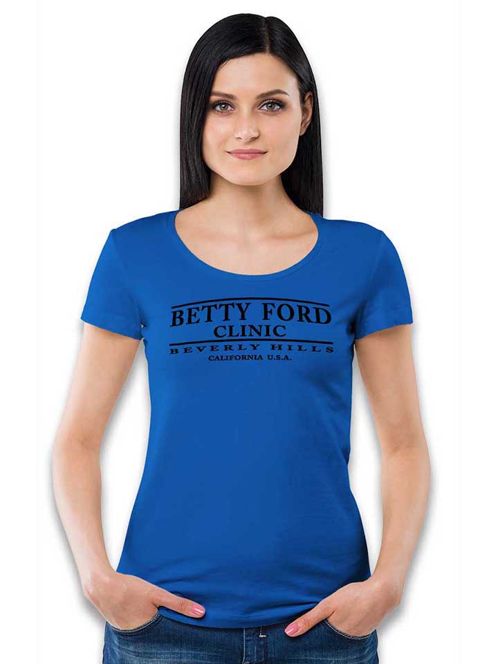 betty-ford-clinic-black-damen-t-shirt royal 2
