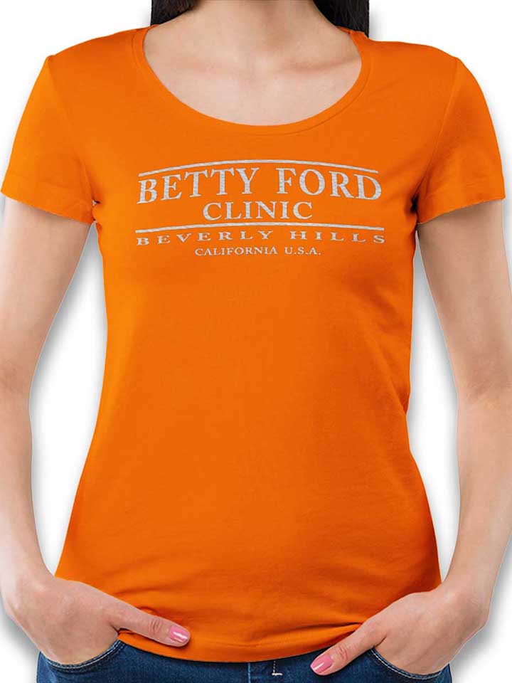 betty-ford-clinic-damen-t-shirt orange 1