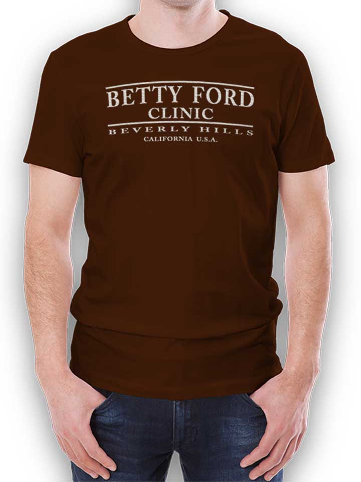 Betty Ford Clinic T-Shirt braun L