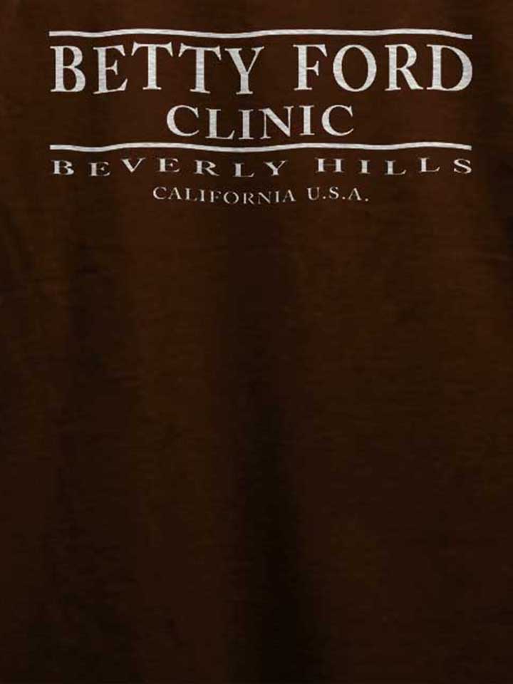 betty-ford-clinic-t-shirt braun 4