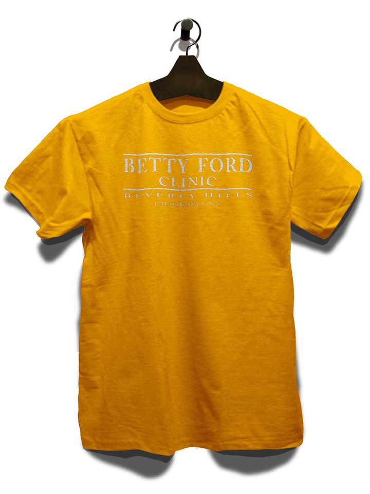 betty-ford-clinic-t-shirt gelb 3