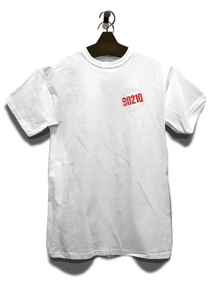 beverly-hills-90210-vintage-chest-print-t-shirt weiss 3