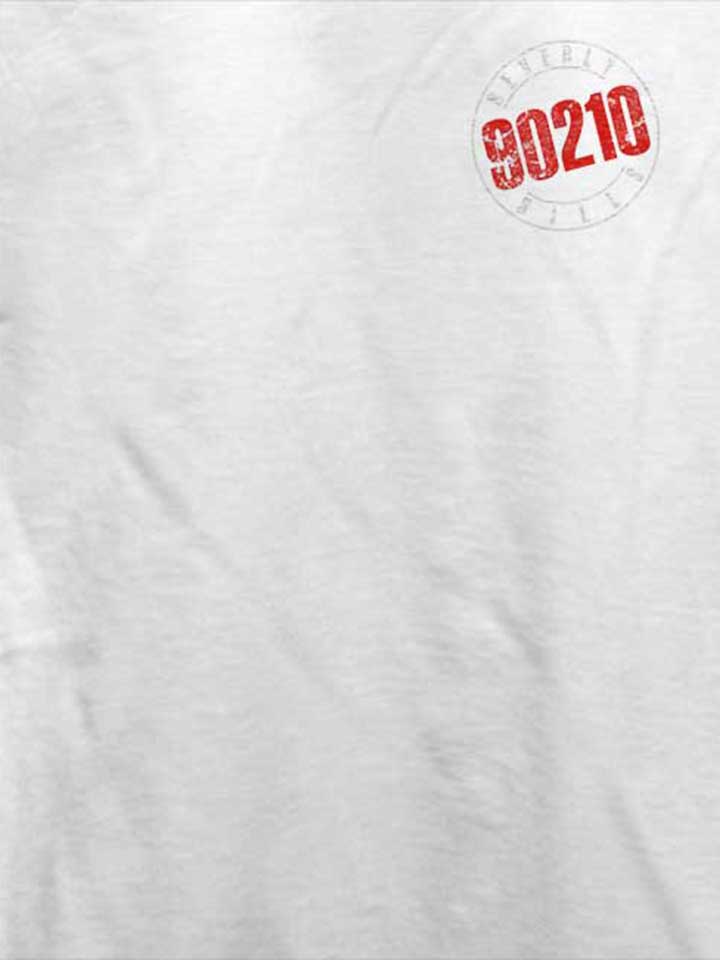beverly-hills-90210-vintage-chest-print-t-shirt weiss 4