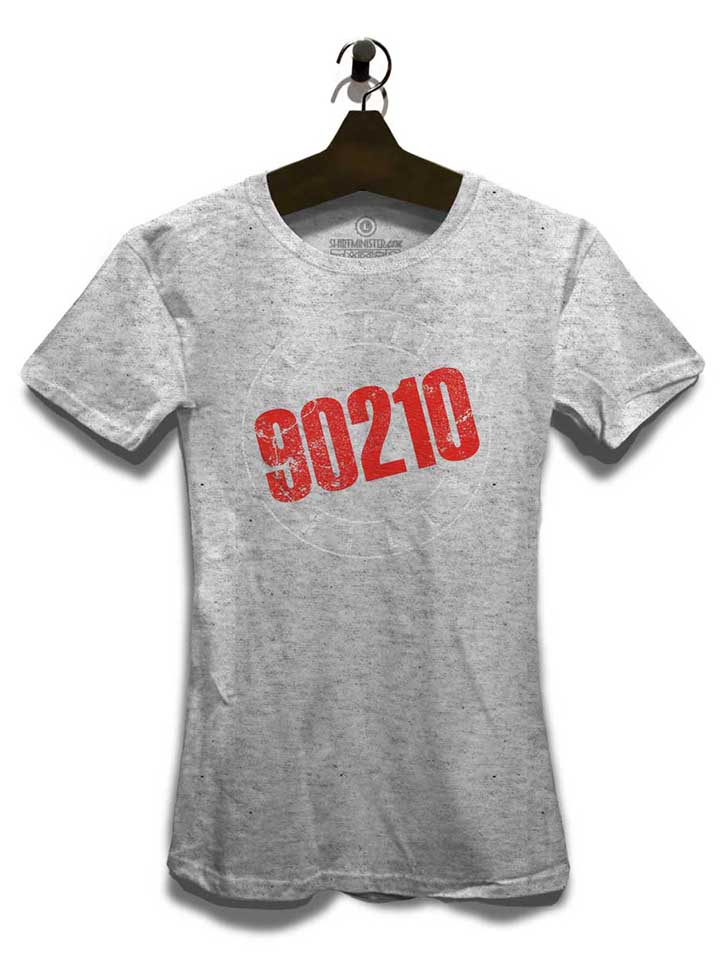 beverly-hills-90210-vintage-damen-t-shirt grau-meliert 3