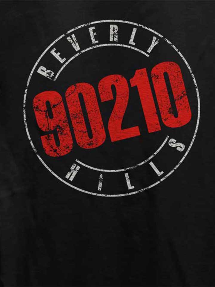 beverly-hills-90210-vintage-damen-t-shirt schwarz 4