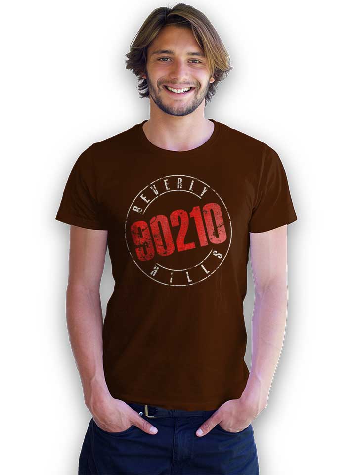 beverly-hills-90210-vintage-t-shirt braun 2