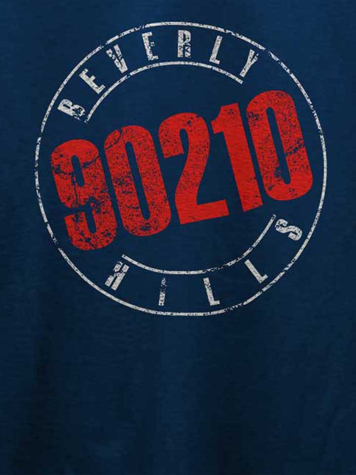 beverly-hills-90210-vintage-t-shirt dunkelblau 4