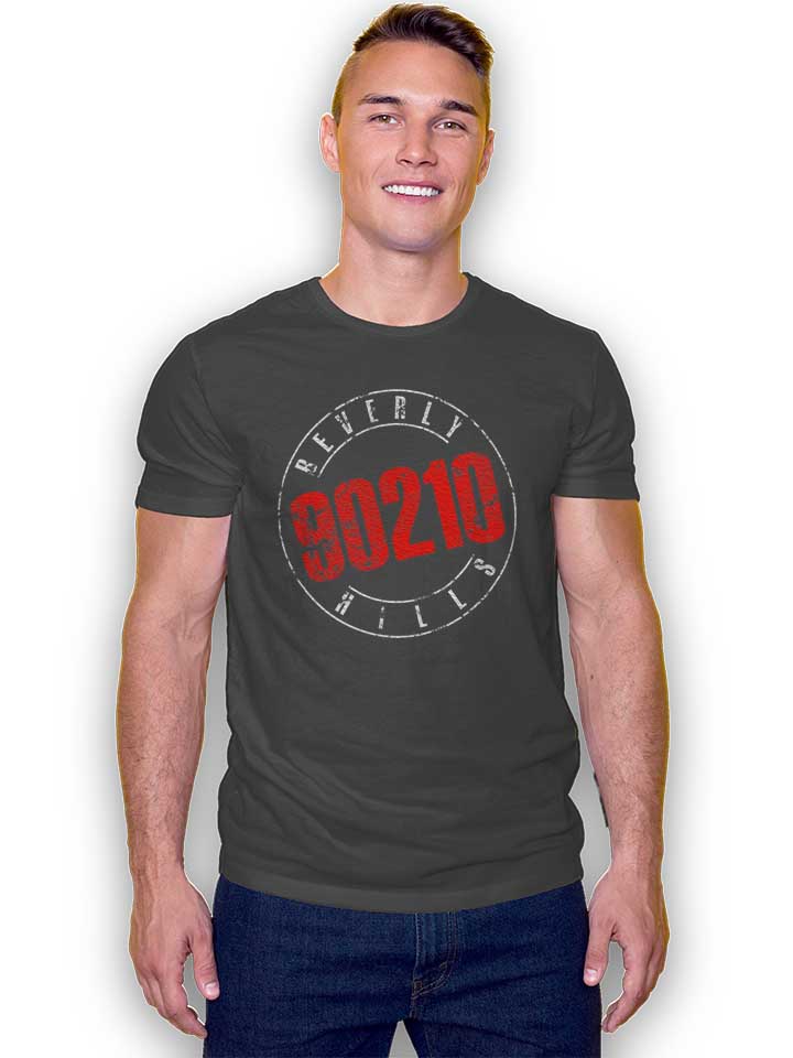 beverly-hills-90210-vintage-t-shirt dunkelgrau 2