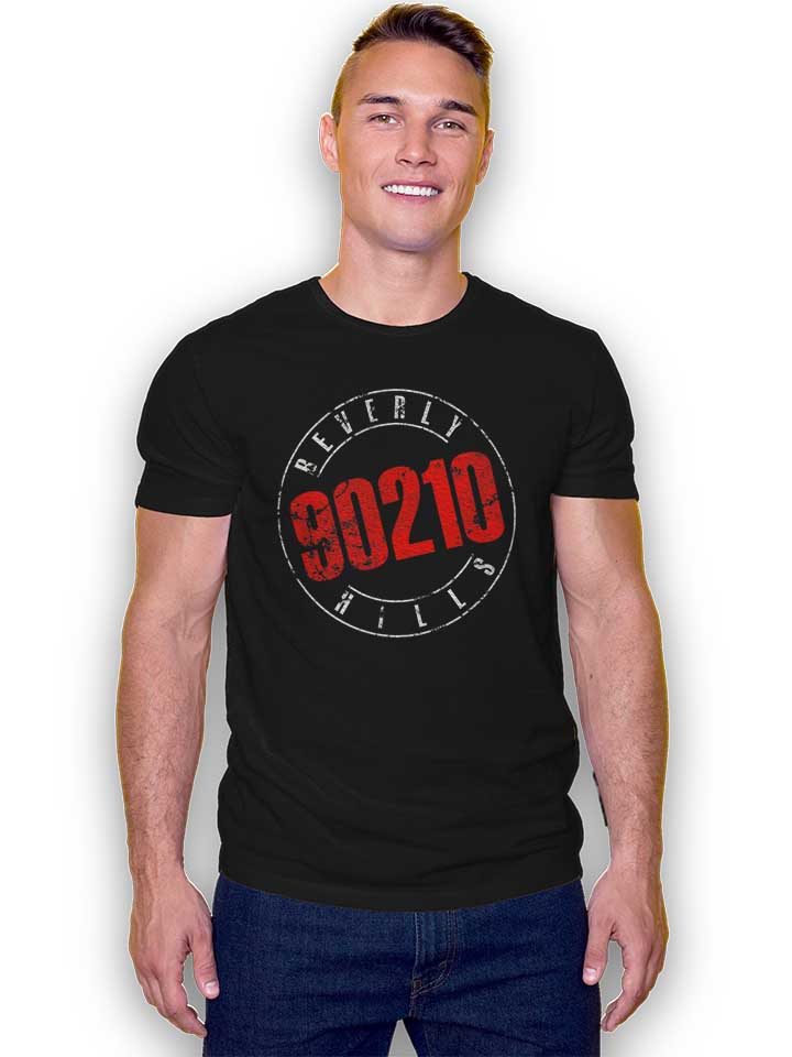 beverly-hills-90210-vintage-t-shirt schwarz 2