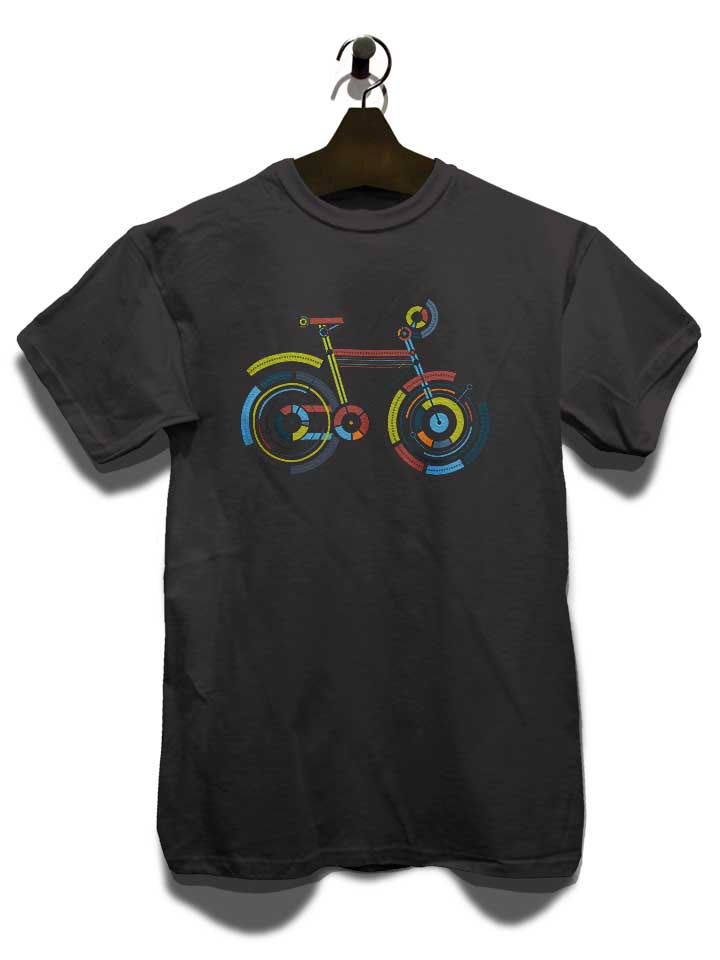 bicycle-art-t-shirt dunkelgrau 3