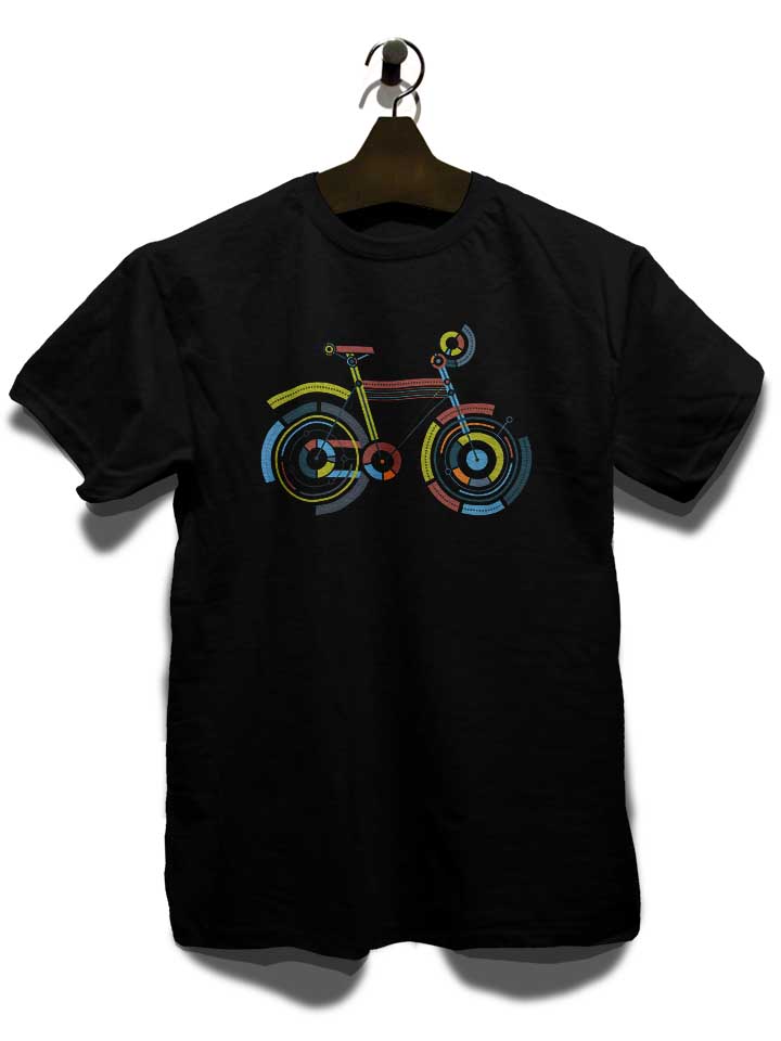 bicycle-art-t-shirt schwarz 3