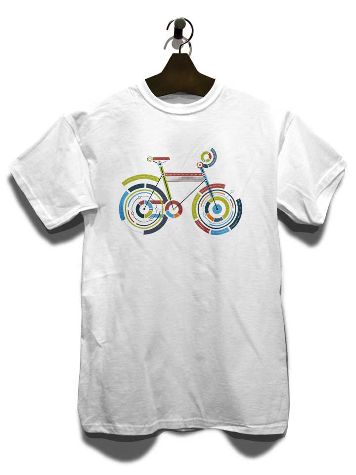 bicycle-art-t-shirt weiss 3