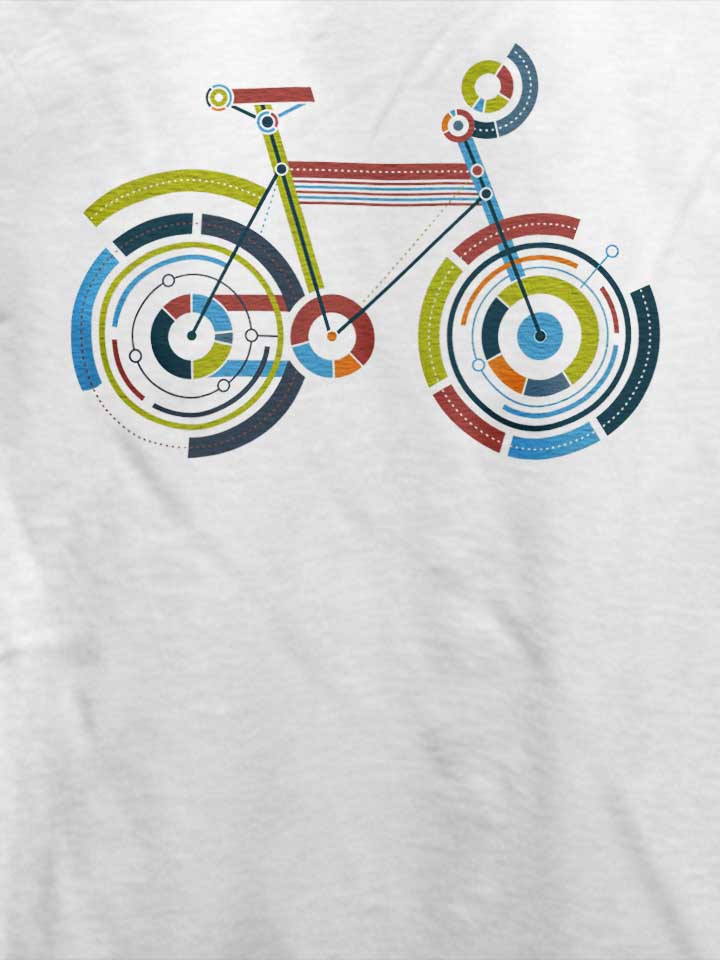 bicycle-art-t-shirt weiss 4