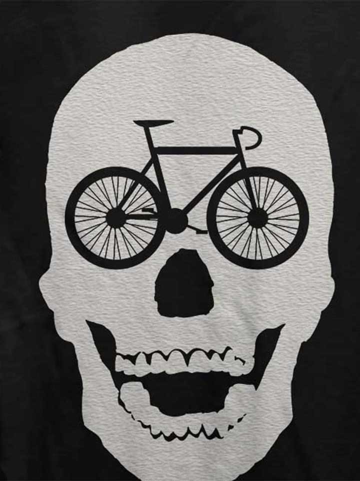 bicycle-scull-damen-t-shirt schwarz 4