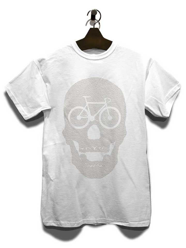 bicycle-scull-t-shirt weiss 3