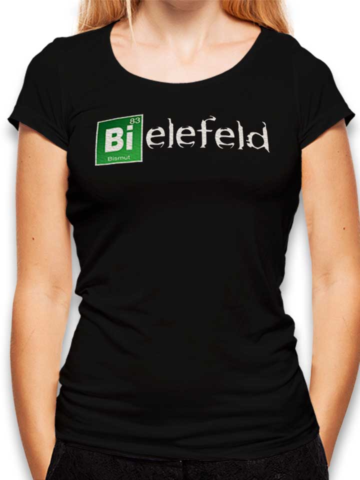 Bielefeld Damen T-Shirt schwarz L