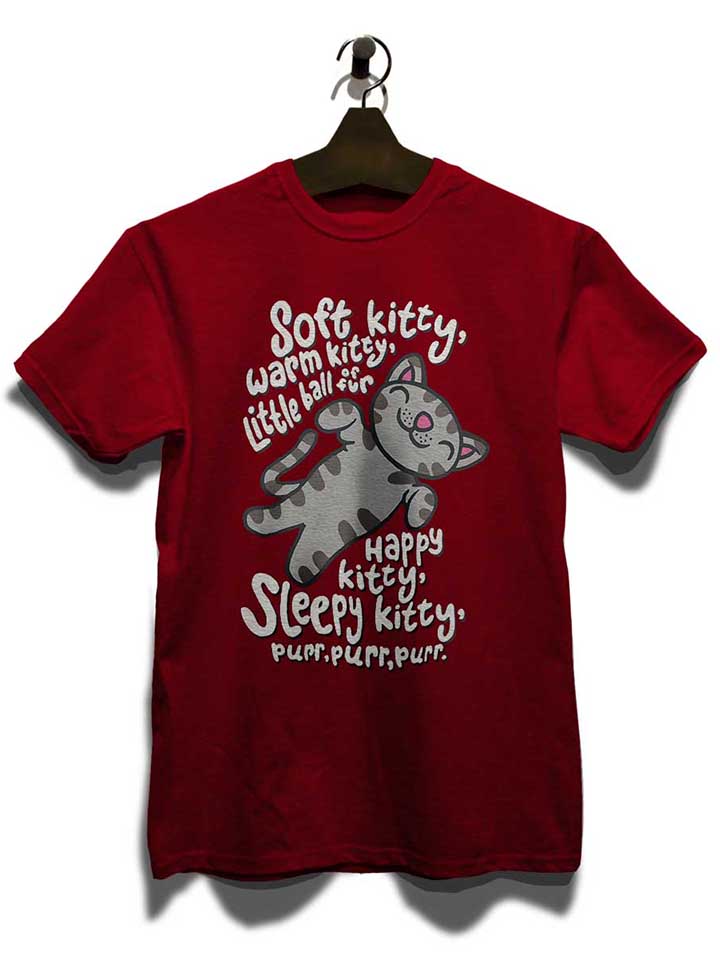 big-bang-soft-kitty-t-shirt bordeaux 3