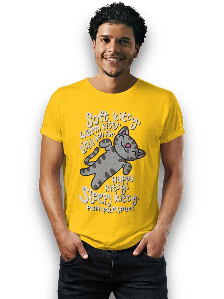 big-bang-soft-kitty-t-shirt gelb 2
