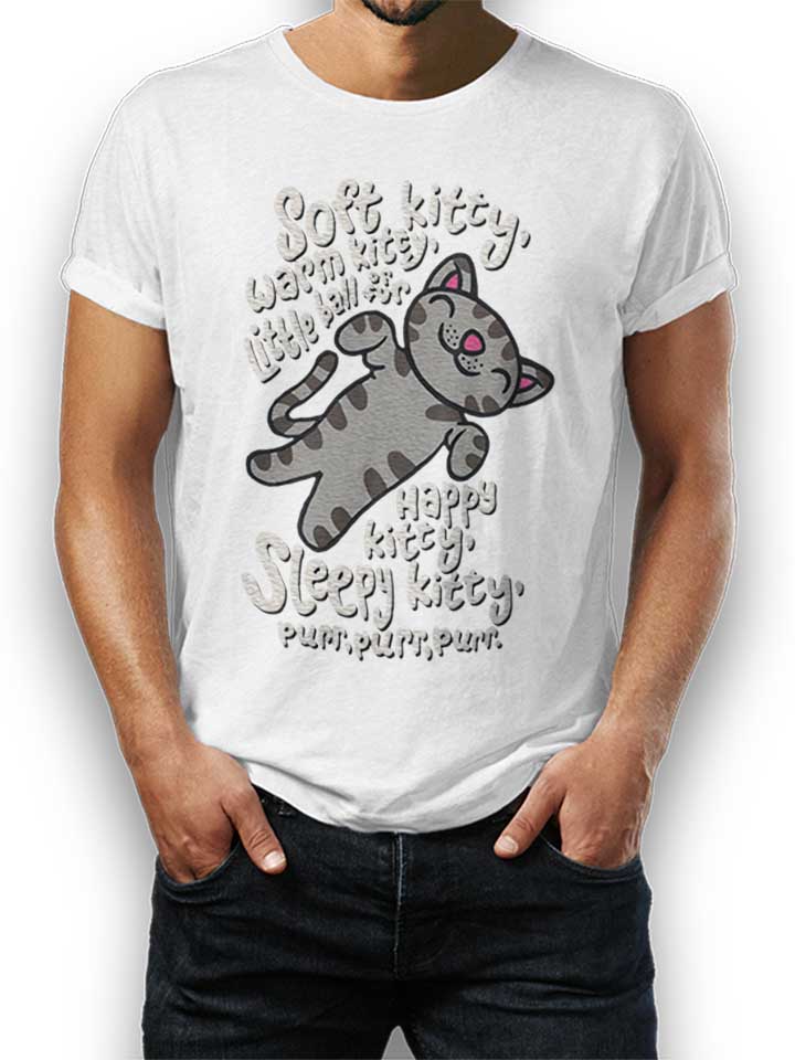 Big Bang Soft Kitty T-Shirt weiss L