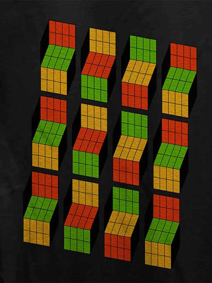 big-bang-theory-rubiks-cube-damen-t-shirt schwarz 4