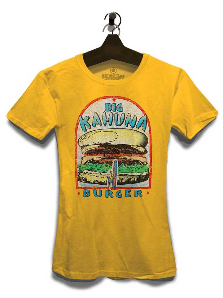 big-kahuna-burger-vintage-damen-t-shirt gelb 3