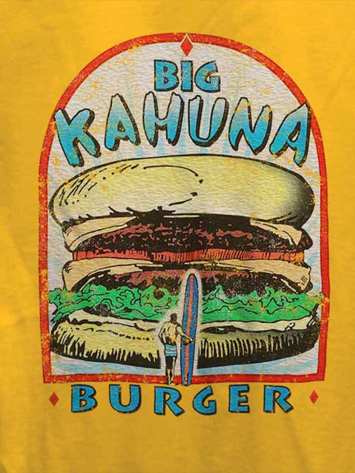 big-kahuna-burger-vintage-damen-t-shirt gelb 4