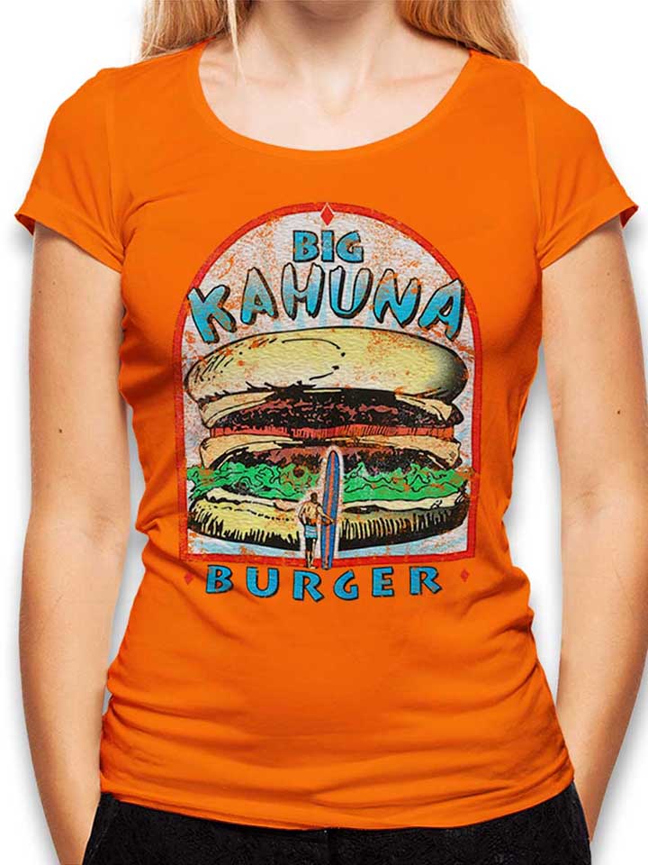 big-kahuna-burger-vintage-damen-t-shirt orange 1