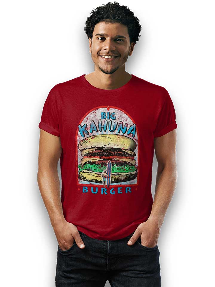 big-kahuna-burger-vintage-t-shirt bordeaux 2