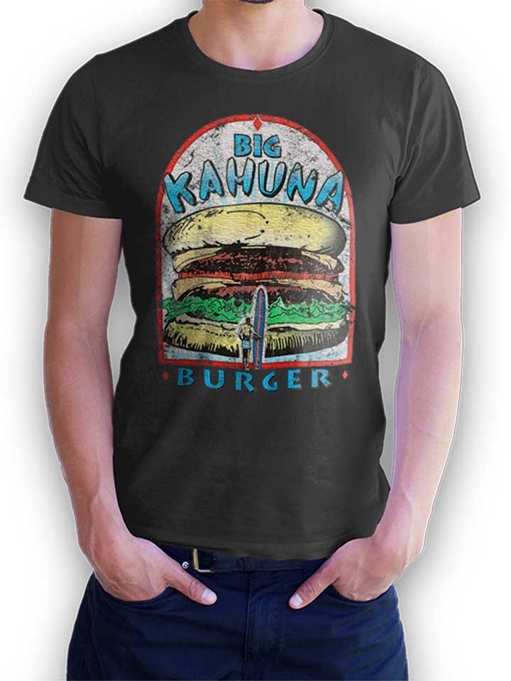Big Kahuna Burger Vintage T-Shirt dunkelgrau L