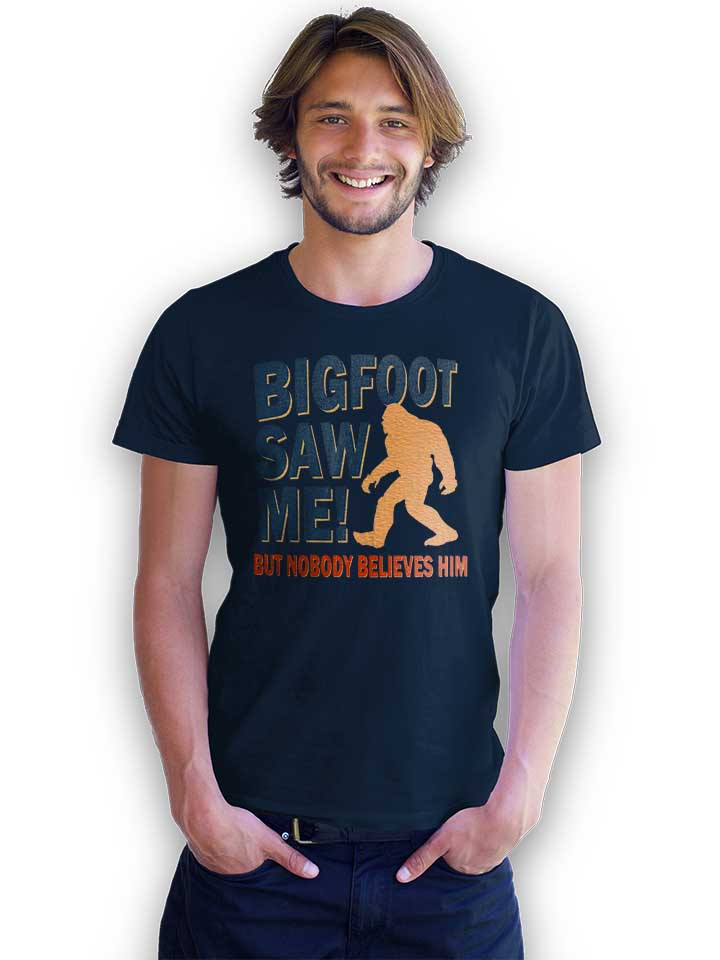 bigfoot-saw-me-t-shirt dunkelblau 2