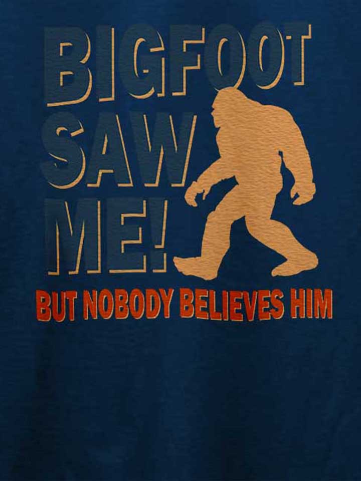 bigfoot-saw-me-t-shirt dunkelblau 4