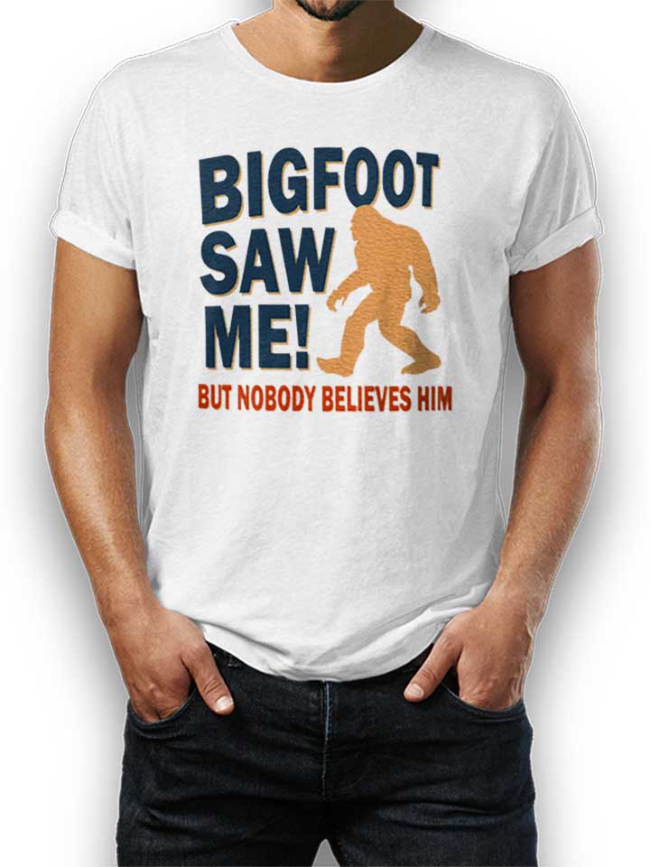 bigfoot-saw-me-t-shirt weiss 1