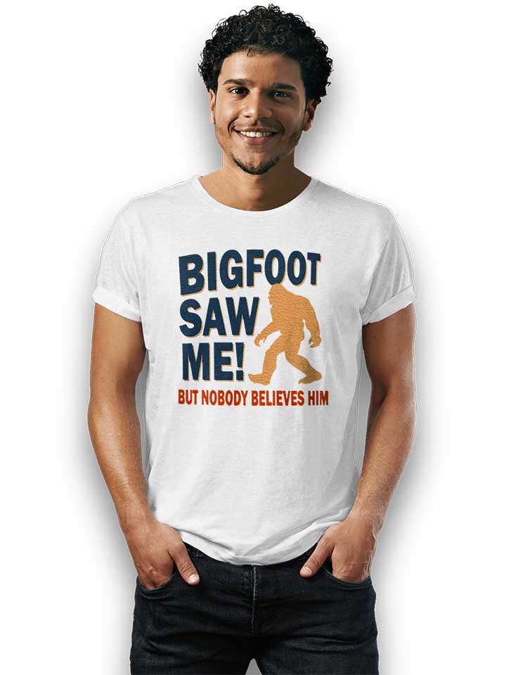bigfoot-saw-me-t-shirt weiss 2